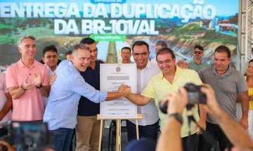 Inauguração de mais uma etapa da duplicação na BR-101