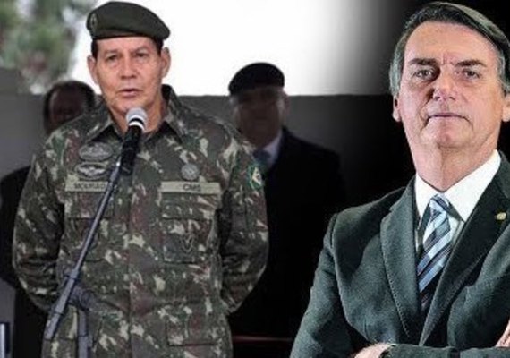 Escolhido como vice de Bolsonaro, general Mourão diz estar &#8216;honrado&#8217;