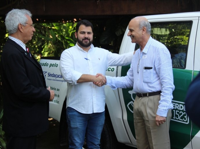 IMA recebe doação de veículo referente a TAC firmado com Sindaçúcar