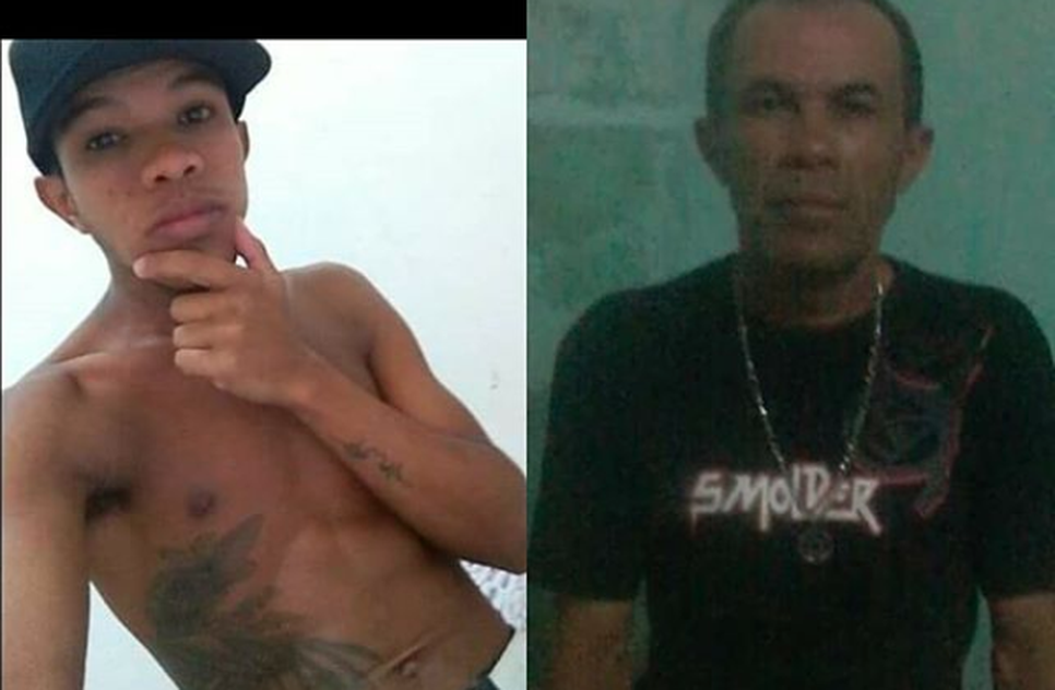 pai e filho assassinados na Barra dos Coqueiros
