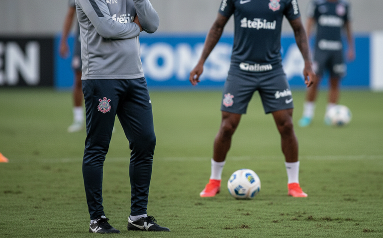 Dorival confirma Memphis contra o Bahia, valoriza vitória do Corinthians e evita falar sobre Rony