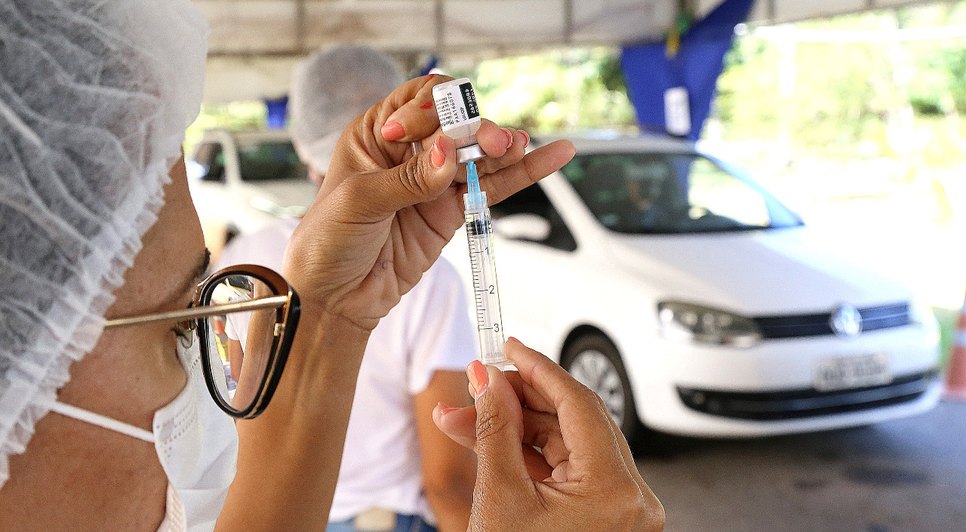 Nenhuma faixa etária dessas pessoas chega a 60% de cobertura, segundo prefeitura. / Foto: Foto: André Moreira/Prefeitura Municipal de Aracaju