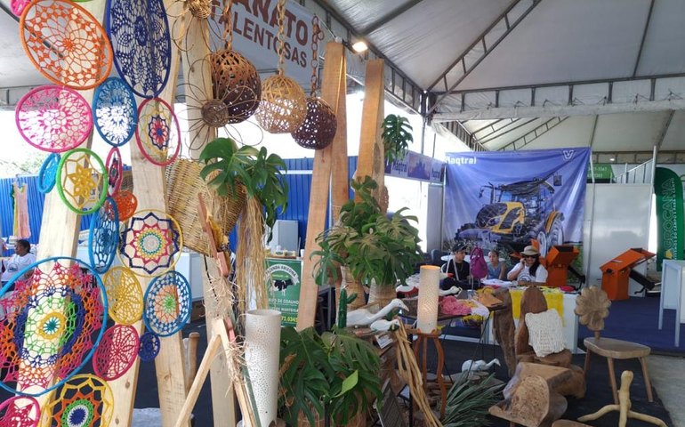 Pavilhão do Artesanato movimentou público da 39ª Expo Bacia Leiteira