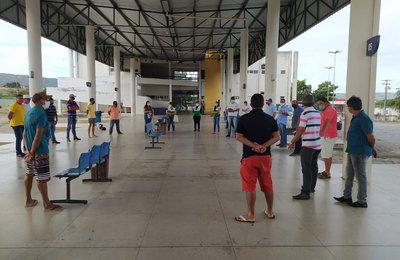 SMS orienta transportes alternativos para a fase laranja, em Palmeira