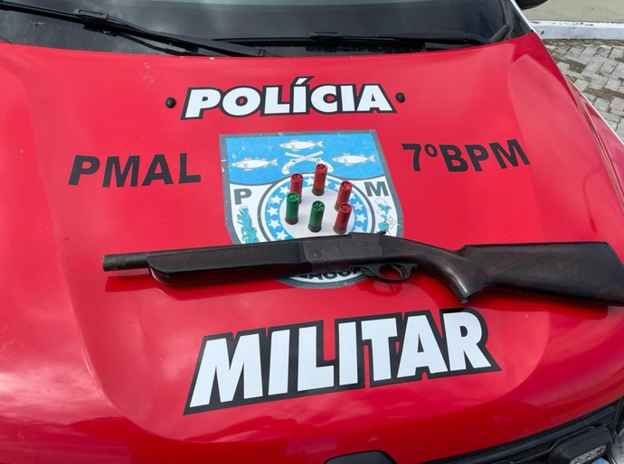 PM-AL apreende armas e drogas em ações no Sertão e Zona da Mata