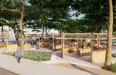 Prefeito JHC assina ordem de serviço da Praça Lions, na Pajuçara