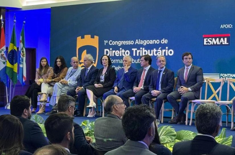 Vice-presidente do TCE/AL participa da abertura do Congresso Alagoano de Direito Tributário