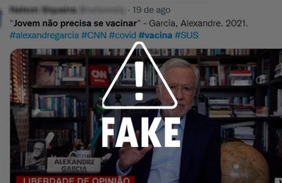 É fake que adolescentes não precisem tomar vacina contra Covid-19 