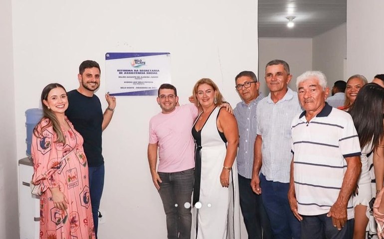 Prefeito Dalminho entrega novas obras em Belo Monte; já são 32 obras em 36 meses de gestão