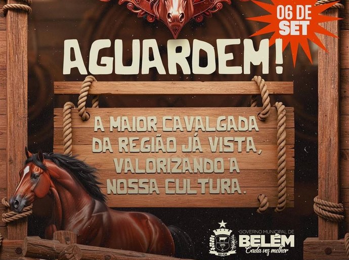Prefeitura de Belém anuncia 1ª Cavalgada da Independência