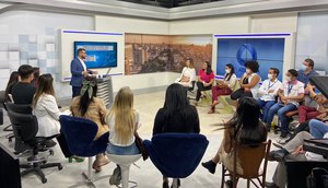 TV Atalaia promove bate-papo eleitoral com profissionais da comunicação / Foto: Foto: Carolina de Morais/TV Atalaia