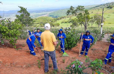 Prefeitura inicia preparativos para a Paixão de Cristo 2026 na Serra do Goiti