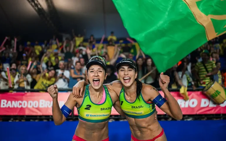 Após anunciar fim da dupla, Carol e Bárbara vencem etapa do Rio do Elite 16 de vôlei de praia