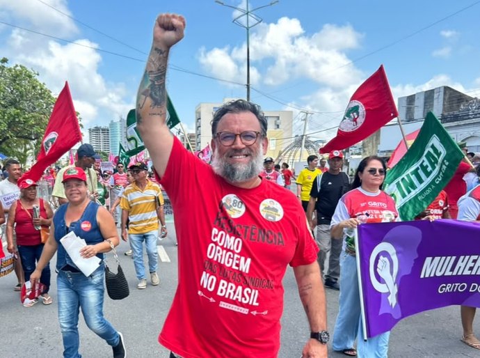 Fleming participa do Grito dos Excluídos neste 7 de setembro e reforça compromisso com as pautas do campo popular