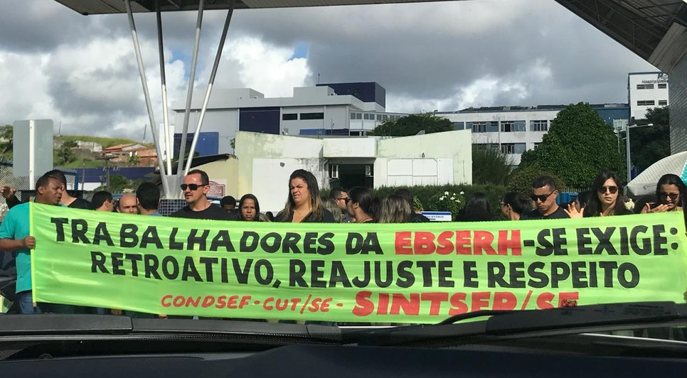 manifestação ebserh