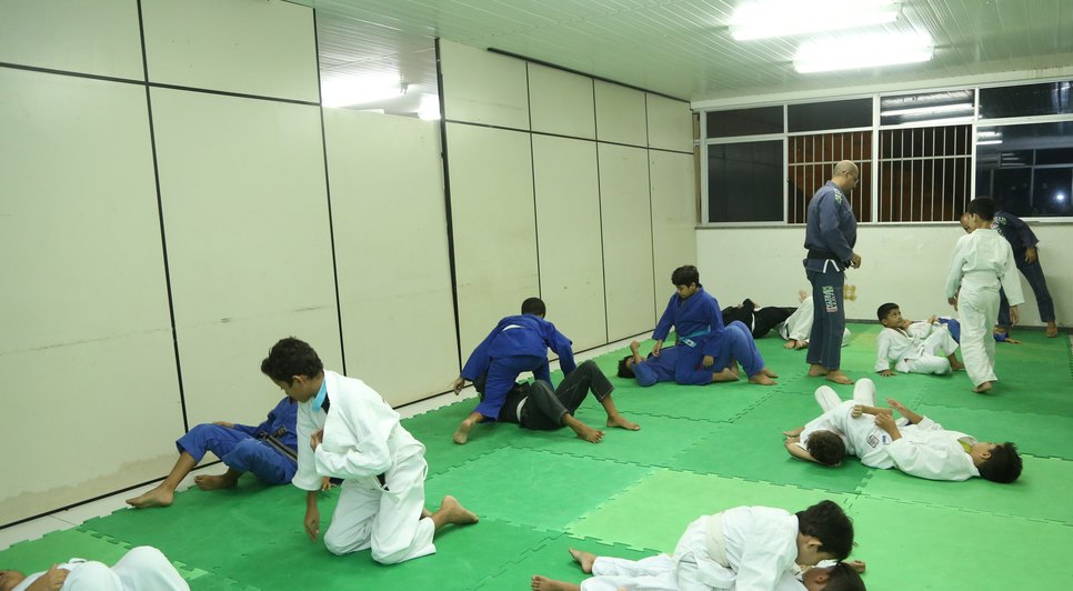 Jiu jistu GMA / Foto: Ana Lícia Menezes/PMA