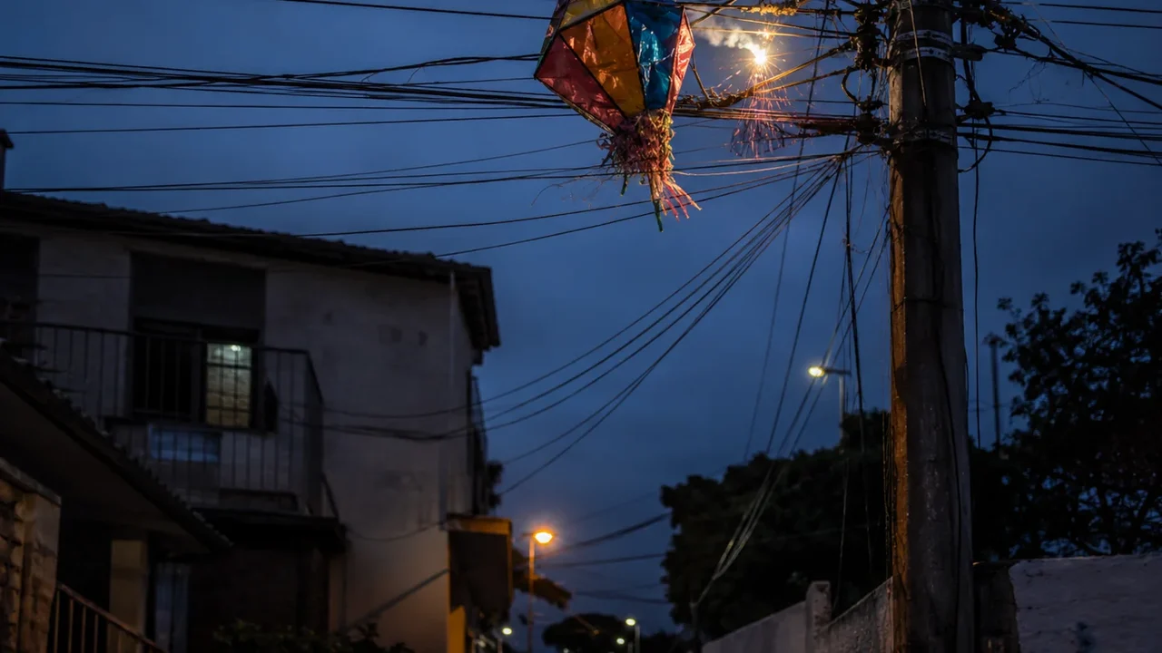 Balões causaram 87% mais apagões no Rio neste ano; veja como se proteger nas festas juninas