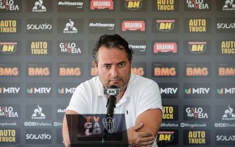 Atlético-MG anuncia a demissão do diretor de futebol Alexandre Mattos