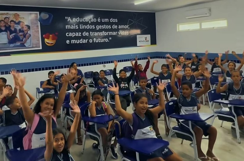 Gestão da prefeita Marcela Gomes em Novo Lino impulsiona a educação municipal