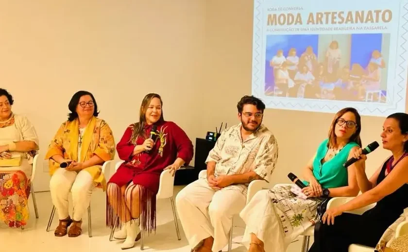 Artesanato alagoano é destaque em roda de conversa sobre moda e identidade