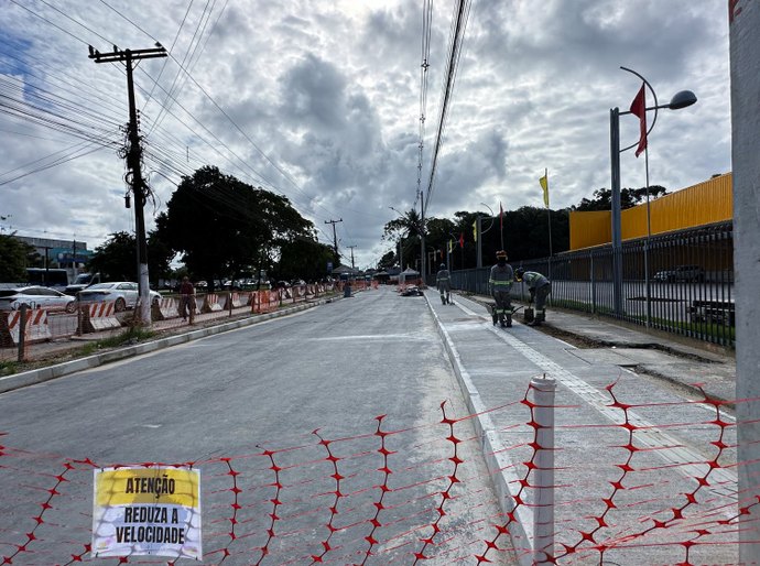 Obra de duplicação da Durval de Góes Monteiro avança com frentes de trabalho simultâneas;