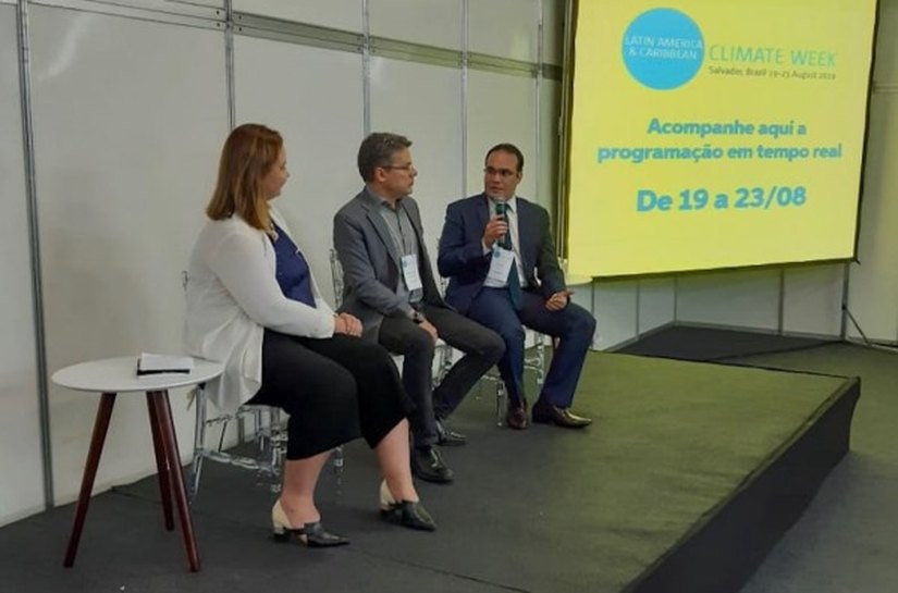 Davi Maia participa de evento internacional sobre Mudanças Climáticas
