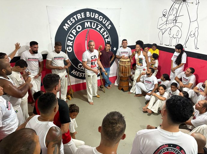 Projeto Ecoar promove roda de capoeira aberta à comunidade no CT Muzenza Alagoas