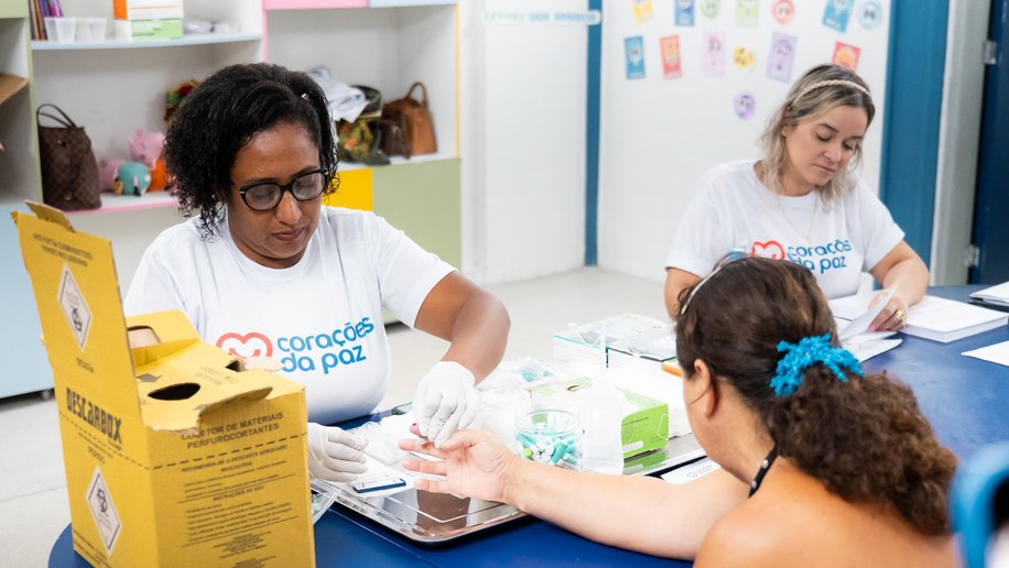 Corações da Paz nas Escolas leva diversos serviços gratuitos a Arapiraca