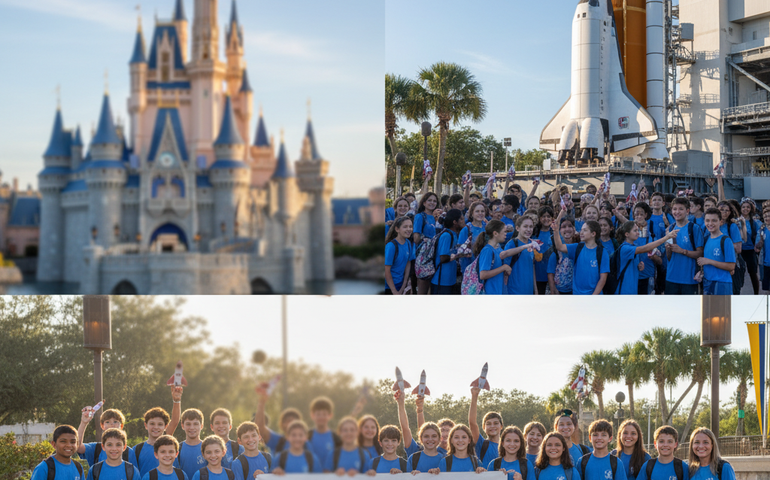 Alunos da rede municipal do Rio visitam Disney e Nasa após vencerem Olimpíada Carioca de Matemática