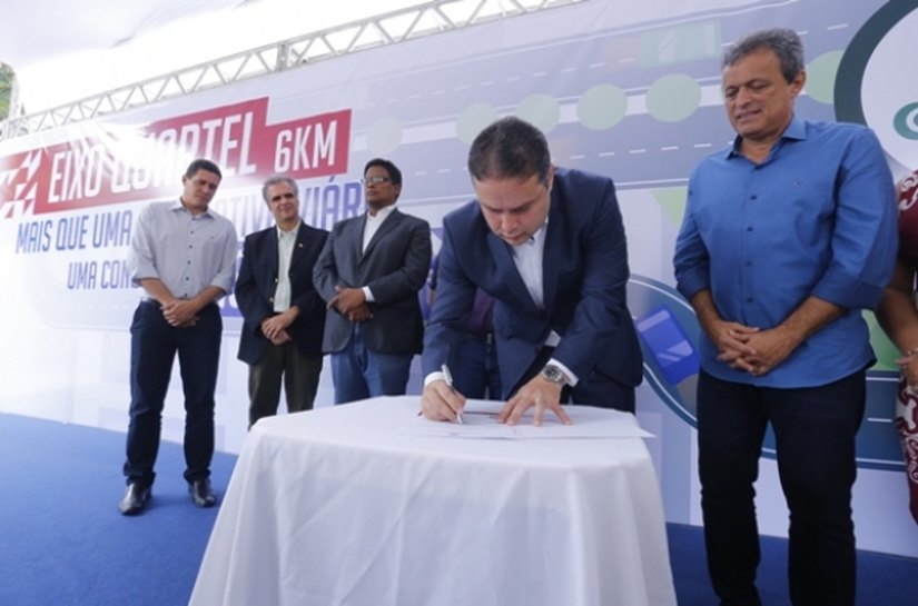Em dia histórico, Renan Filho dá início ao descongestionamento da Fernandes Lima