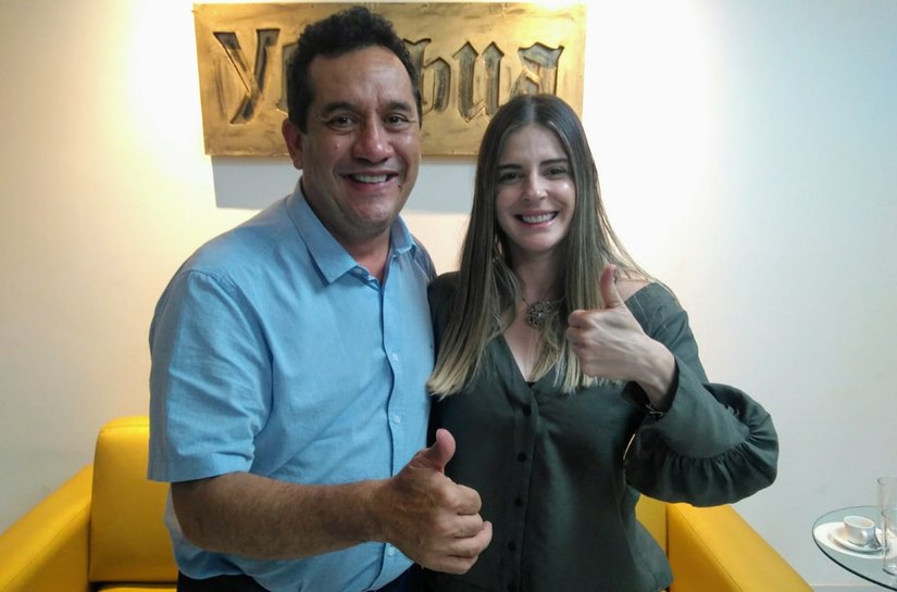 Em Brasília, Fabiana Pessoa participa de evento em homenagem à conquista do voto feminino