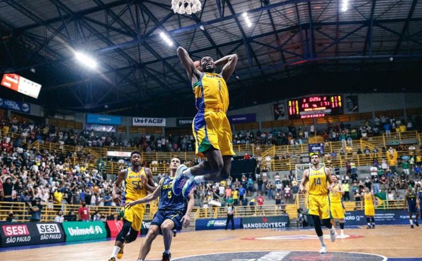 Brasil bate Colômbia e está na 2ª fase das Eliminatórias do Mundial de Basquete