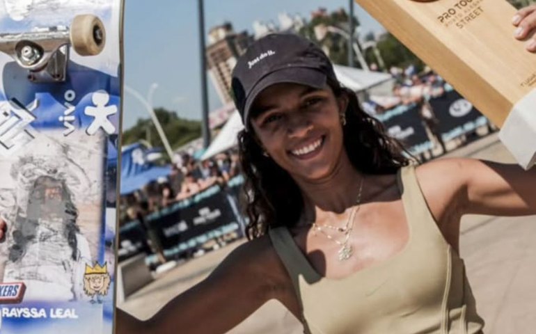 Rayssa Leal é campeã no STU Porto Alegre em dia vitorioso do Brasil