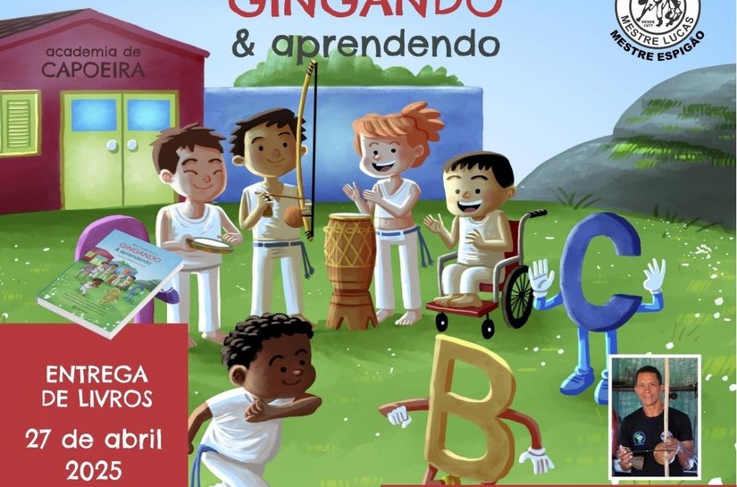 Gingando e Aprendendo: projeto une capoeira e literatura para promover a educação de forma integral