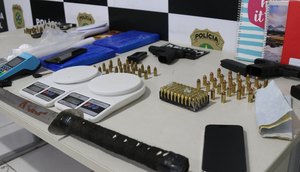 Operação com dorne apreende drogas e armas em Lagarto e na Grande Aracaju / Foto: Foto: SSP/Divulgação