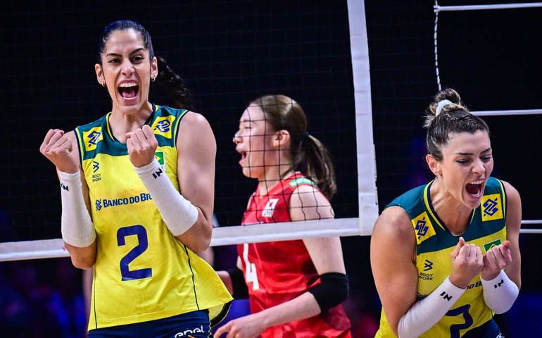 Seleção vira sobre Japão e segue invicta na Liga das Nações Feminina