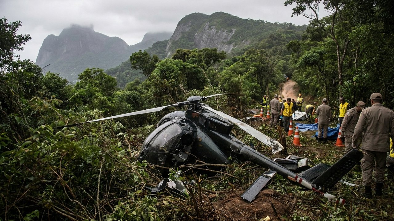 Representantes da empresa do helicóptero acidentado na Zona Norte do Rio serão ouvidos