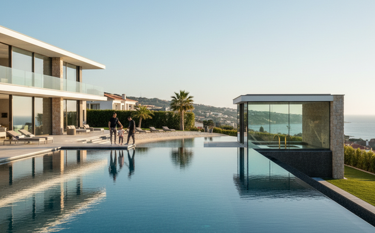 Piscinas internas, praia privativa e torneiras de ouro: os detalhes da nova mansão de Cristiano Ronaldo avaliada em R$ 215 milhões