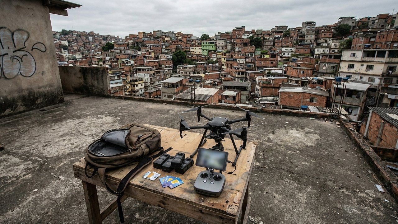 Operador de drone do tráfico recebia R$ 1,2 mil por semana para monitorar polícia e rivais para o TCP