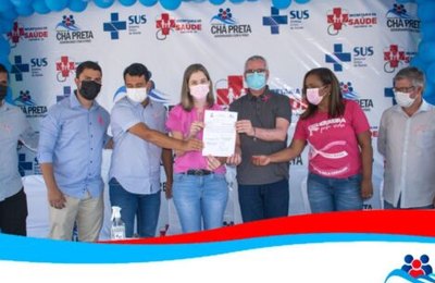 Prefeito assina Ordem de Serviço para reforma do Hospital Doutor Aníbal Teixeira de Vasconcelos