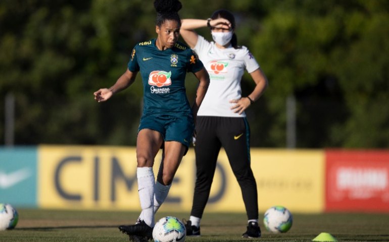 Tainara é diagnosticada com covid-19 e desfalca Brasil na Copa América Feminina