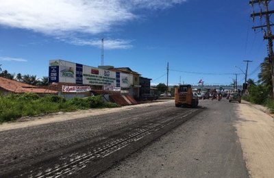 Governo inicia serviços do Pró-Estrada na AL-215 em Marechal Deodoro 