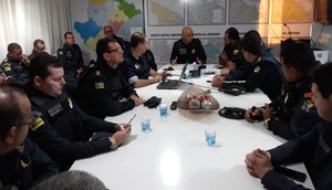 Reunião operação de emergência caminhoneiros / Foto: PM