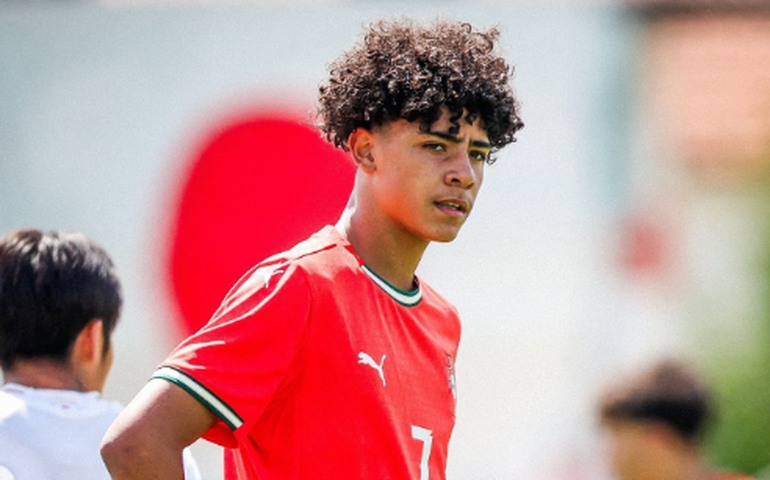 Cristiano Ronaldo Jr. marca seu primeiro gol pela seleção sub-16 de Portugal; veja o lance