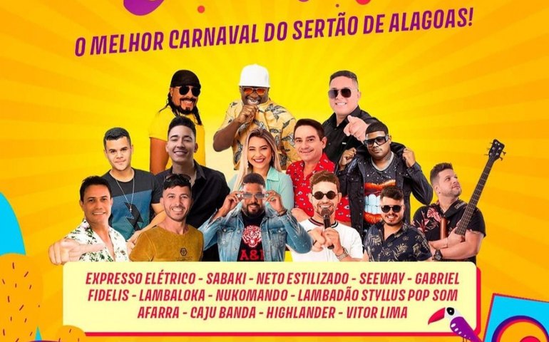 Prefeito Dalminho anuncia a programação oficial dos festejos carnavalescos de Belo Monte