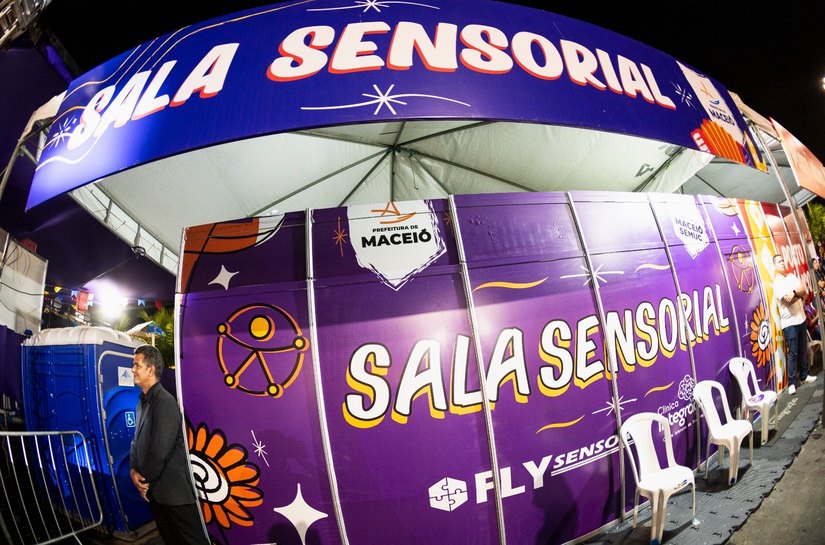 Sala Sensorial recebe público neurodivergente no São João Massayó