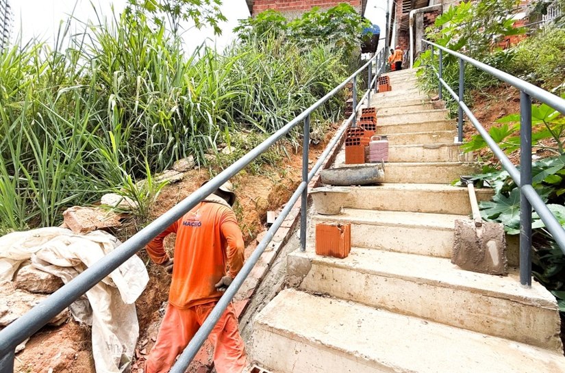 Programa Brota na Grota avança com obras no bairro São Jorge