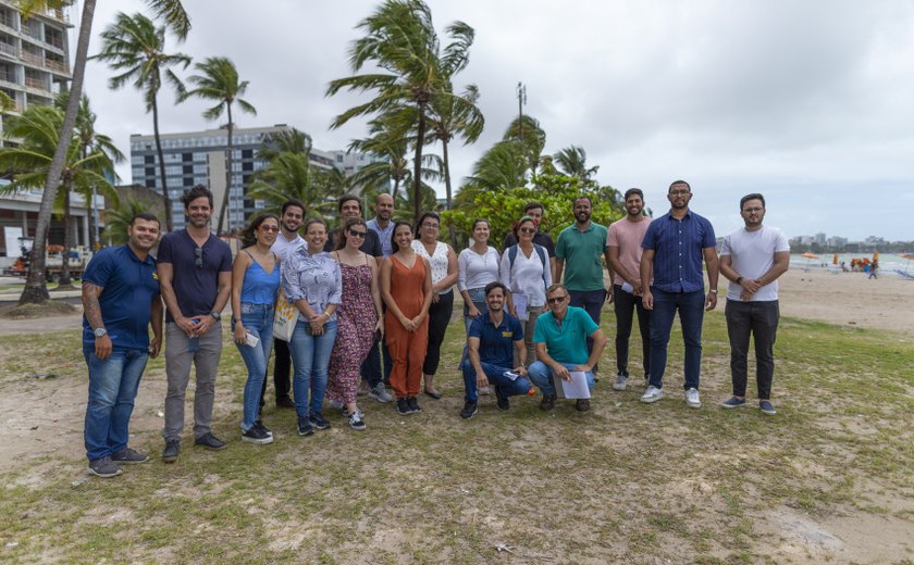 Grupo responsável pelo plano de Gestão Integrada da Orla realiza visitas técnicas