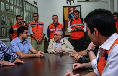 Em Maceió, presidente Temer anuncia apoio para reparar danos causados pelas chuvas