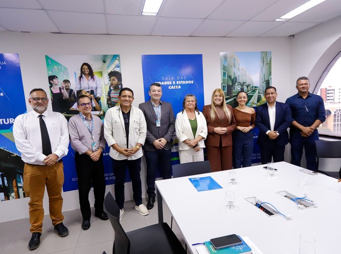 Prefeita de Palmeira busca novas parcerias com a Caixa Econômica em Maceió